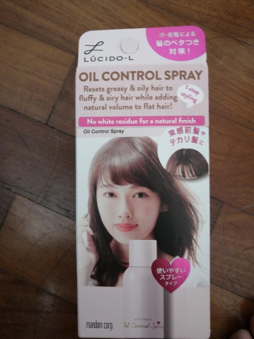 Lucido L Oil control spray, Beauty & Personal Care, Hair on Carousell