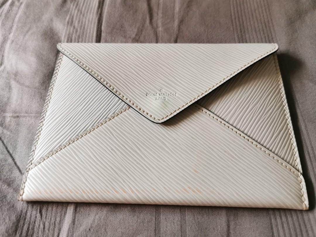 White envelope clutch sale
