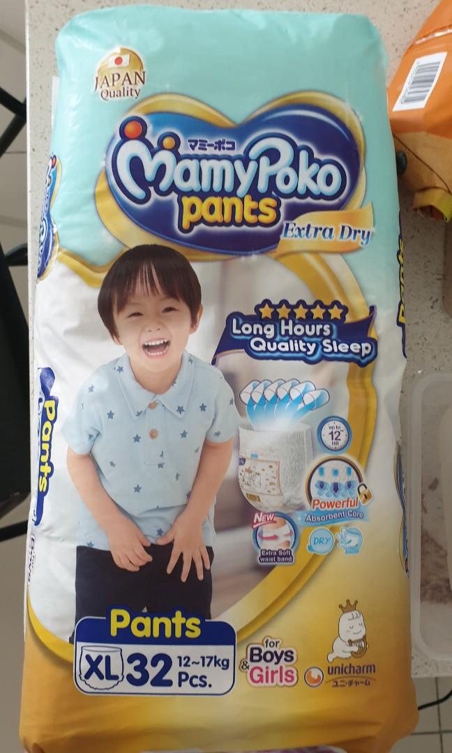Mamypoko extra dry pants xl top