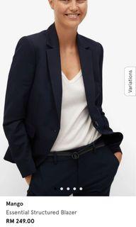 Mango Essential Structured Blazer