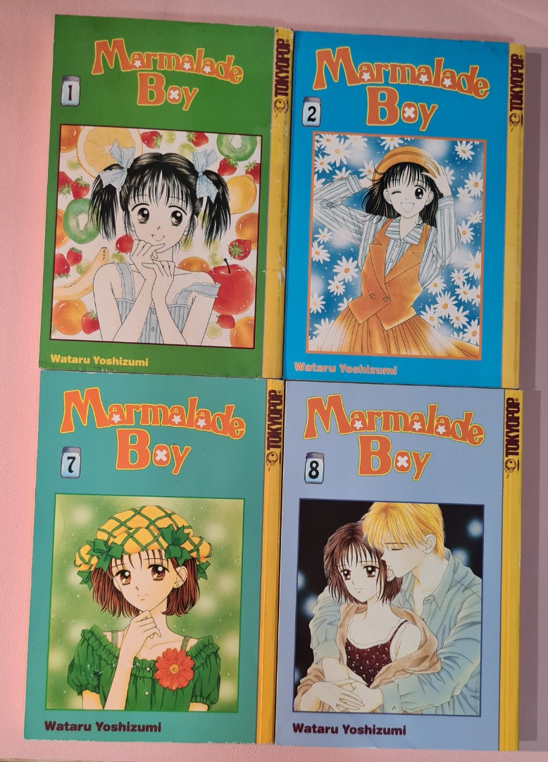Marmalade Boy Manga set vol 1,2,7 set, Hobbies & Toys, Books