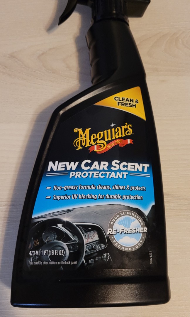 Meguiar's New Car Scent Protectant 16 oz spray, Car Accessories