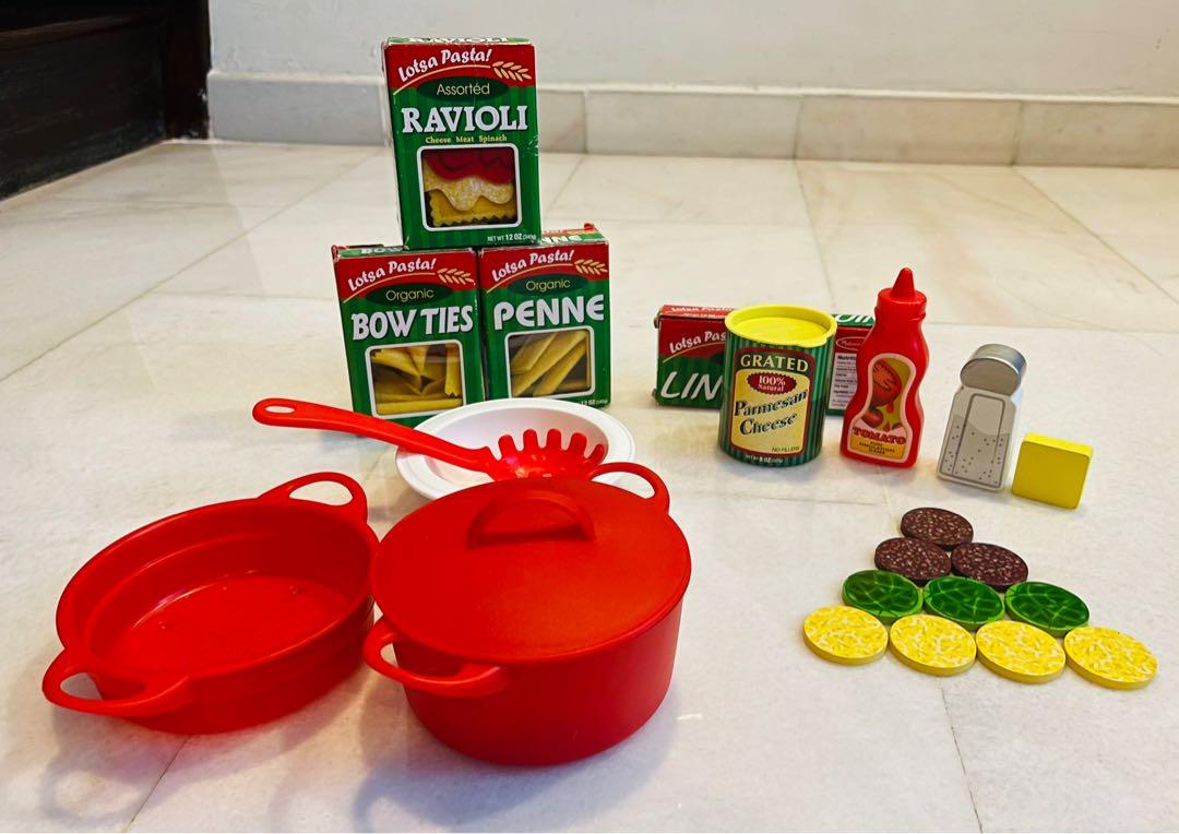 Melissa Doug Prepare Serve Pasta Set
