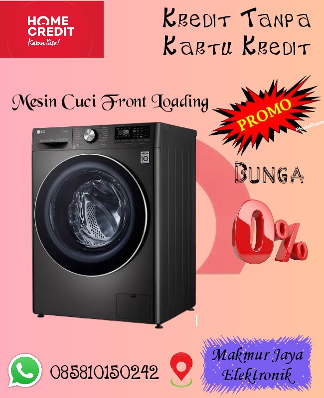 Kredit mesin cuci dan mesin pengering laundry