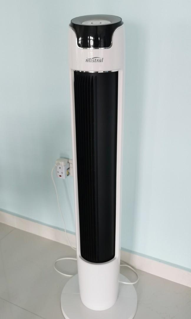Mistral tower fan, Furniture & Home Living, Lighting & Fans, Fans on