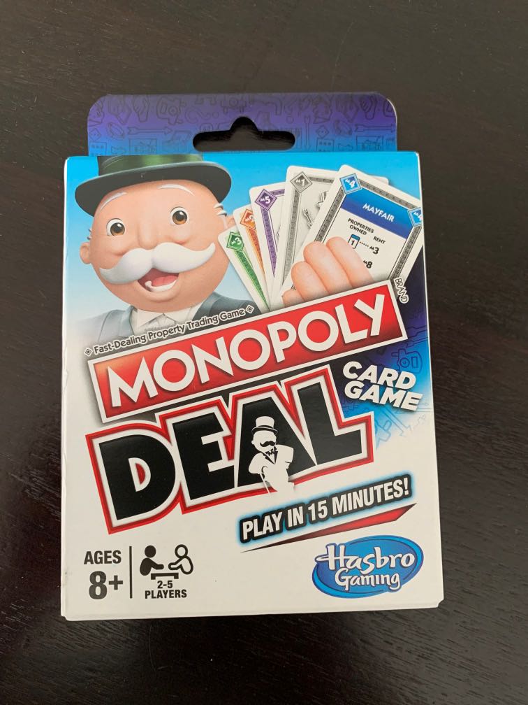 Monopoly card game, Hobbies & Toys, Toys & Games on Carousell