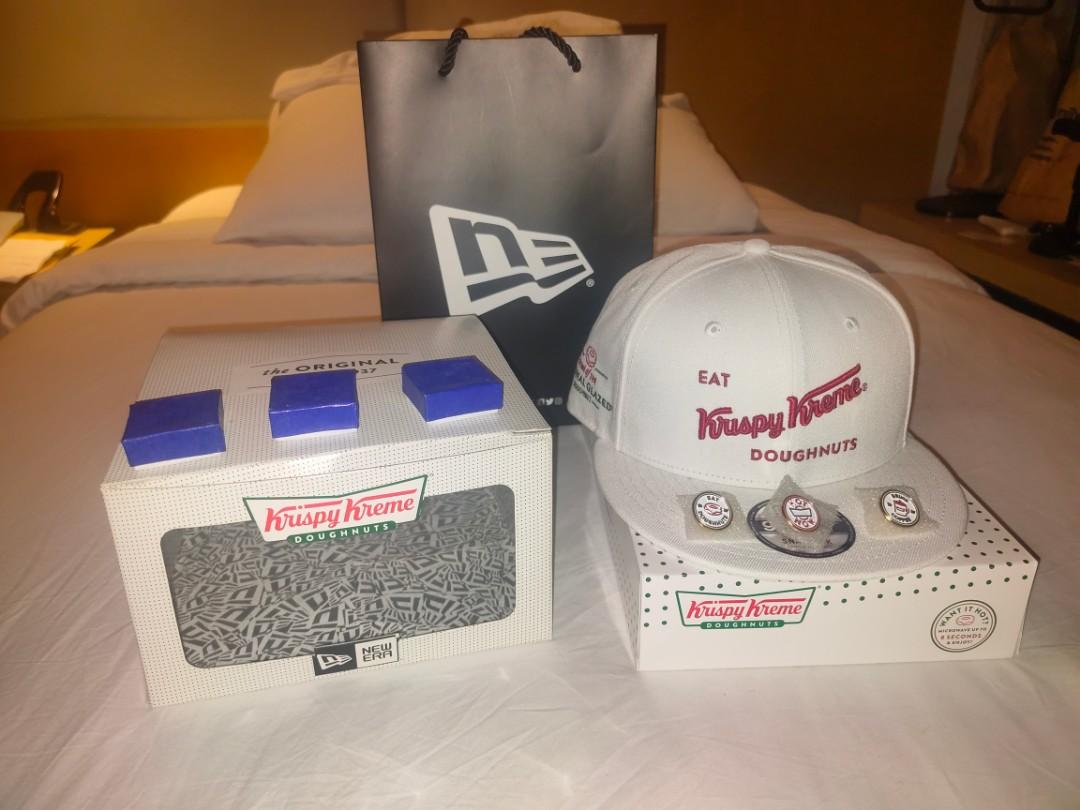 New Era x Krispy Kreme Limited Edition 9Fifty Cap, Men's Fashion