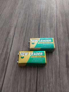 New Leader 9v battery