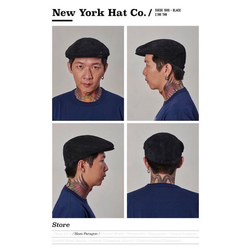 New York hat co. 帆布材質貝雷帽, 他的時 