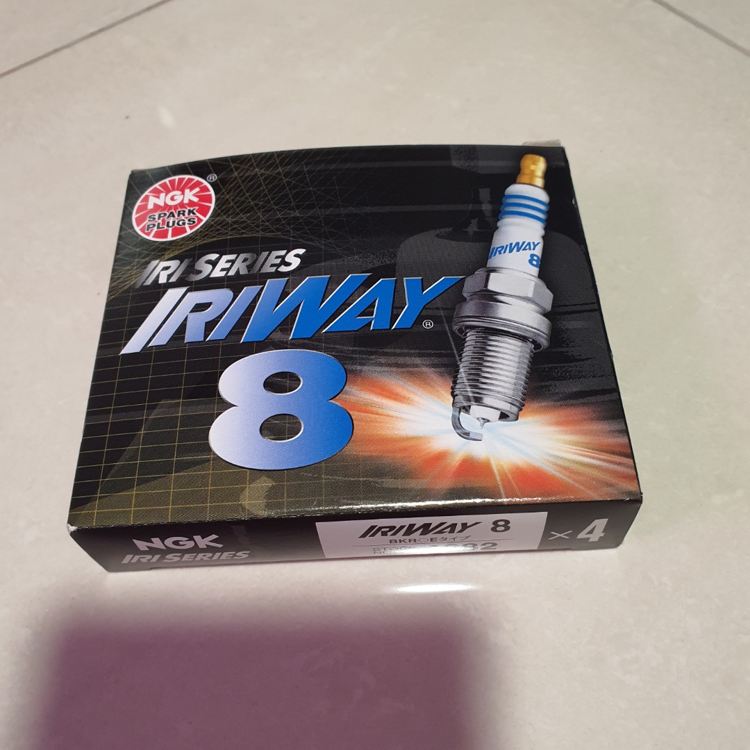 NGK Iri Series racing spark plug honda civic fd2r, Car Accessories