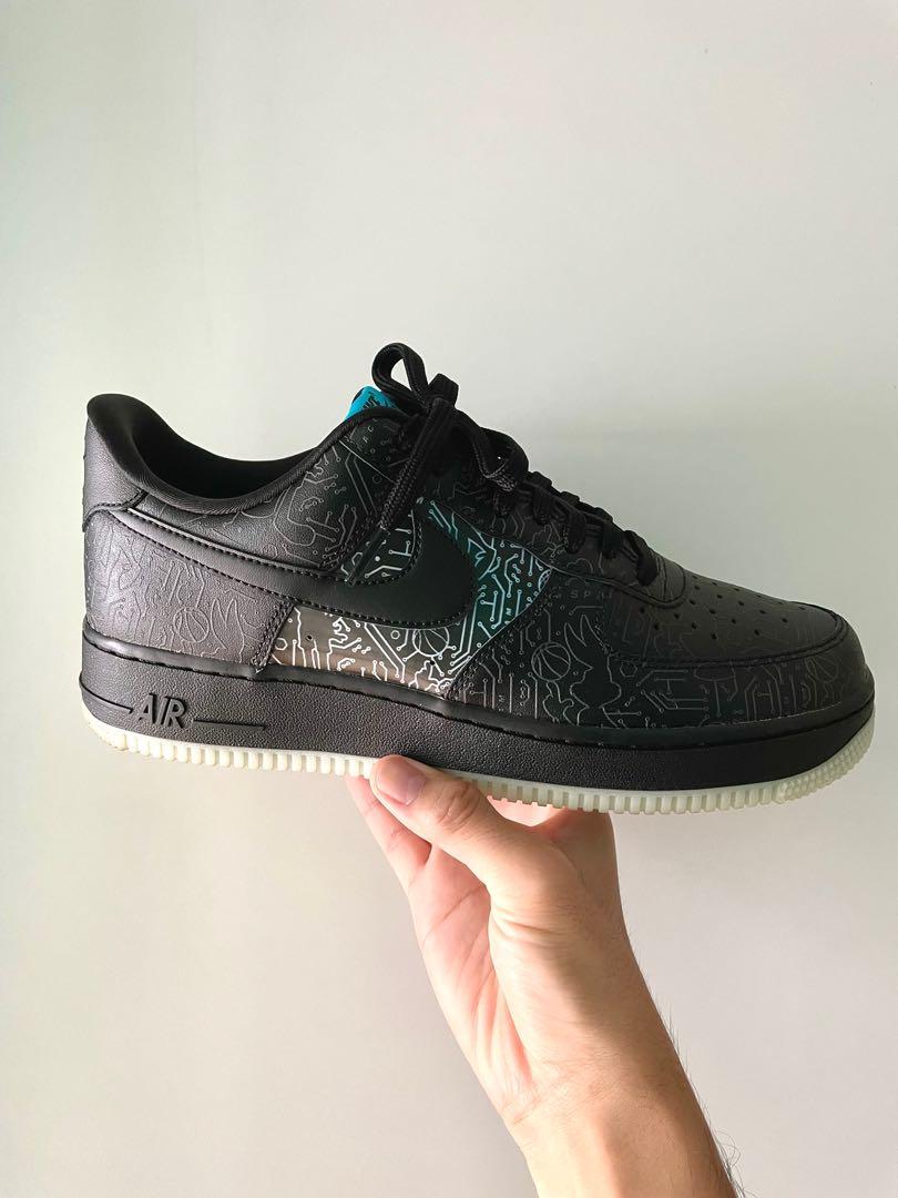 Nike Air Force 1 Space Jam Computer Chip, Men's Fashion, Footwear, Sneakers  on Carousell