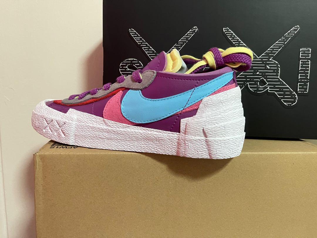 Nike Blazer Low Sacai Kaws Purple 2021 Women s Fashion Footwear Sneakers on Carousell