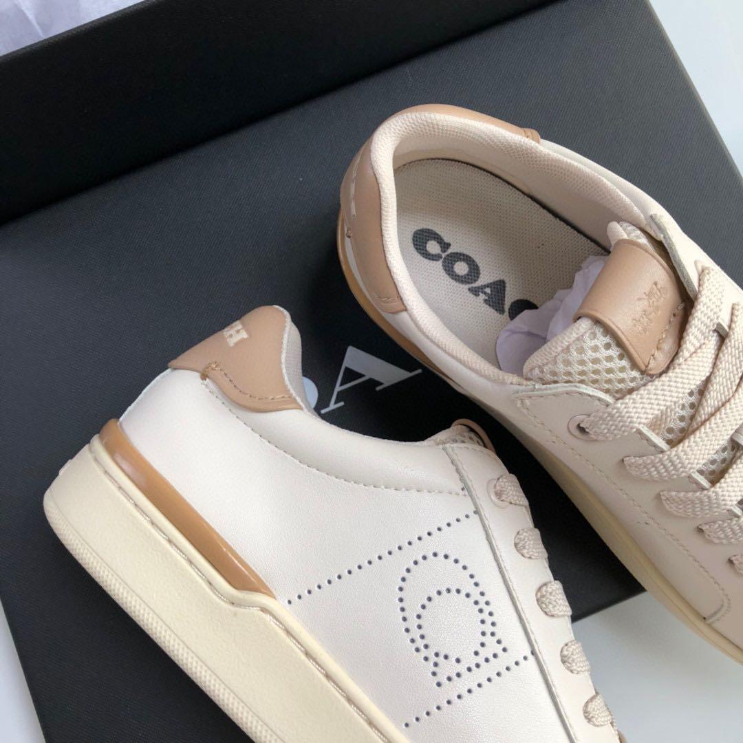 Original coach women sneakers shoes pink coach Women s Fashion