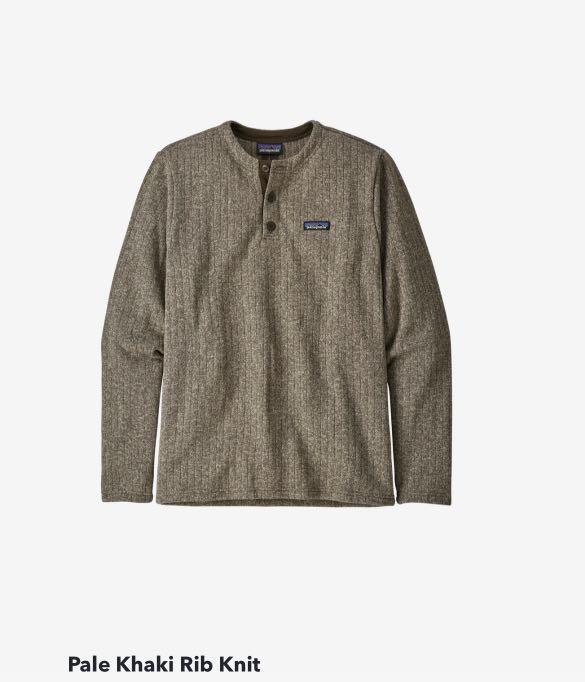 Patagonia men's better sweater sales henley pullover