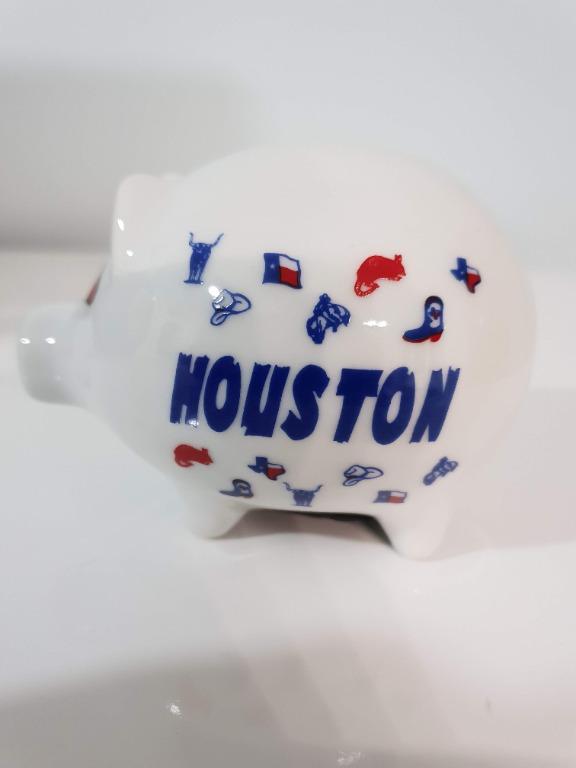 Piggy Bank From Houston Texas USA Hobbies Toys Memorabilia