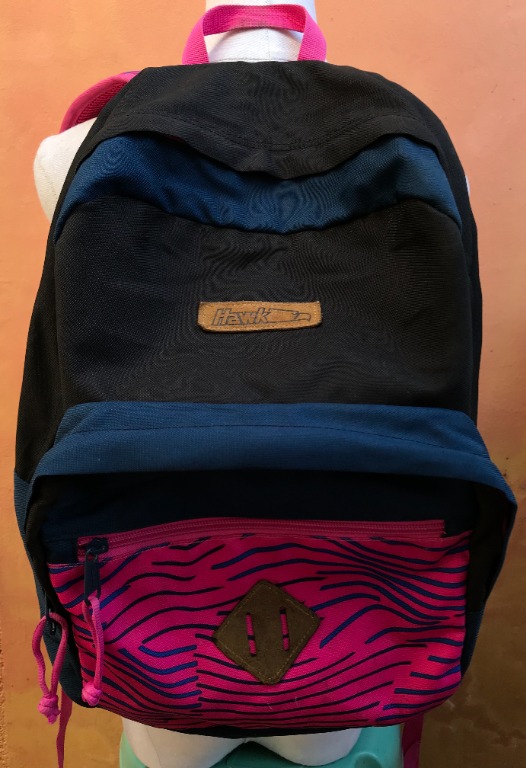 Hawk bag cheap blue pink