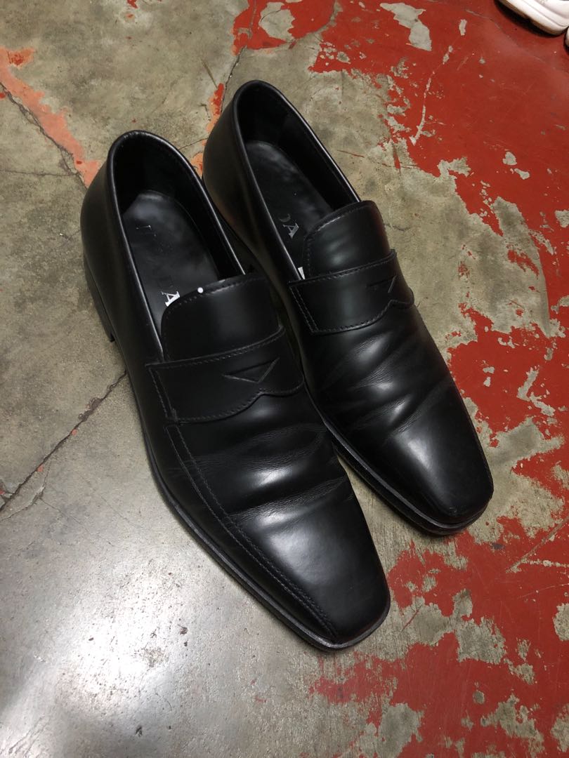 prada men's dress shoes