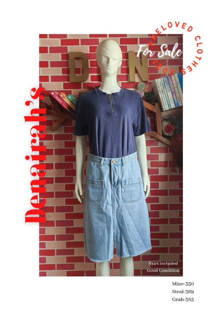 PRELOVED CLOTHES SKIRT INCLUDED (Category: Others Tops) located in Las Pinas. Submitted by odatuharon (Listing ID 1131029611, Image 1). Description: PRELOVED CLOTHES OF MY SISTER (Decluttering) MINE-STEAL-GRAB BASIS👗 ✅Mostly are branded and bought from mall. ✅Mostly are good as new, in good condition , and semi-good condition ✅Body Frame: Large Location: Las Piñas City Delivery/shipping fee is not included. Please read the details before purchas