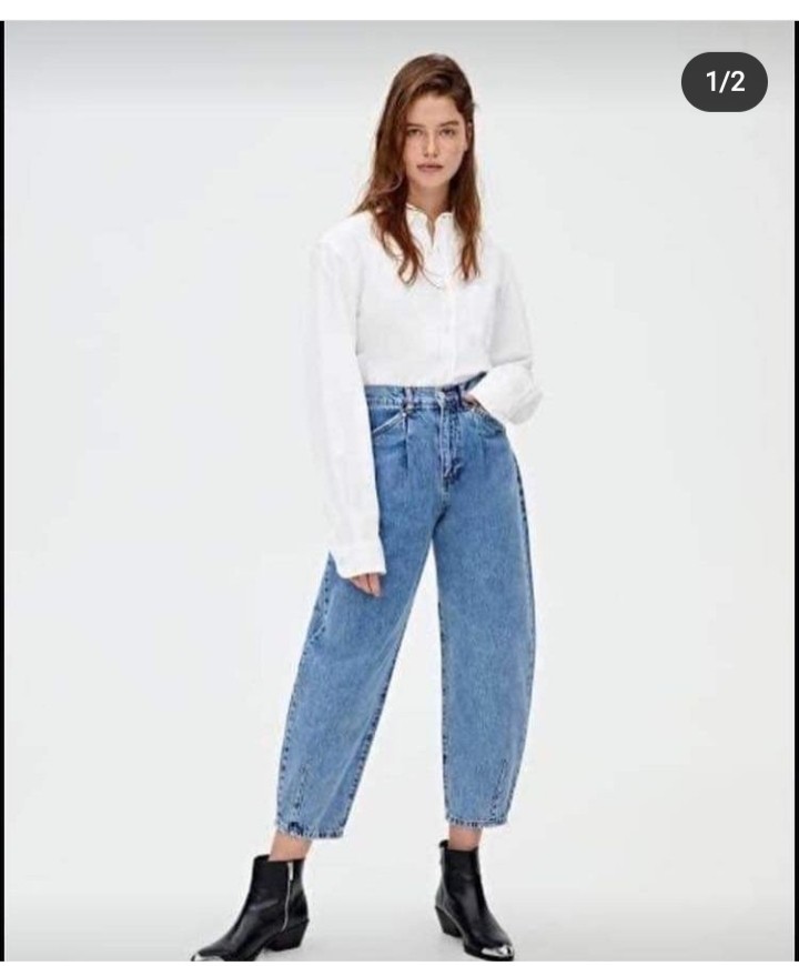 Pull and bear slouchy pants, Women's 