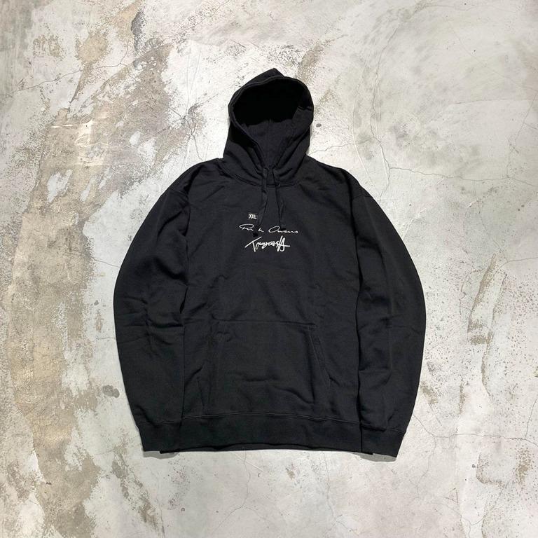 工工】Rick Owens x Tommy Cash Hoodie - Black 聯名款電繡Logo 帽T