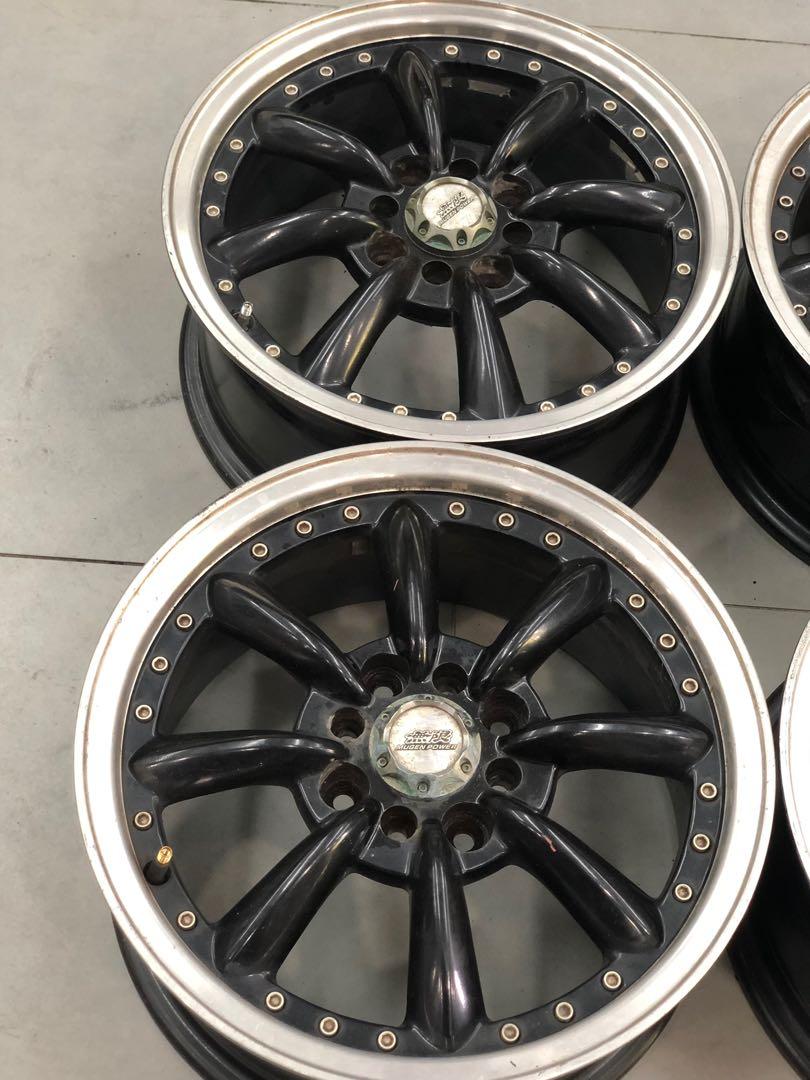 RIM WATANABE 15X6.5JJ PCD100/110 KANCIL, Auto Accessories on Carousell