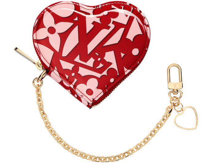 MAJOR STEAL* ❗️PRICE FIRM❌ NO LOWBALLERS❗️🔥RRP $1290🔥 💖 💯 Authentic  Limited Edition Louis Vuitton LV Porte Monnaie Coeur in Veri Suite Monogram  Heart Coin Purse Key Case Bag Charm Pomm