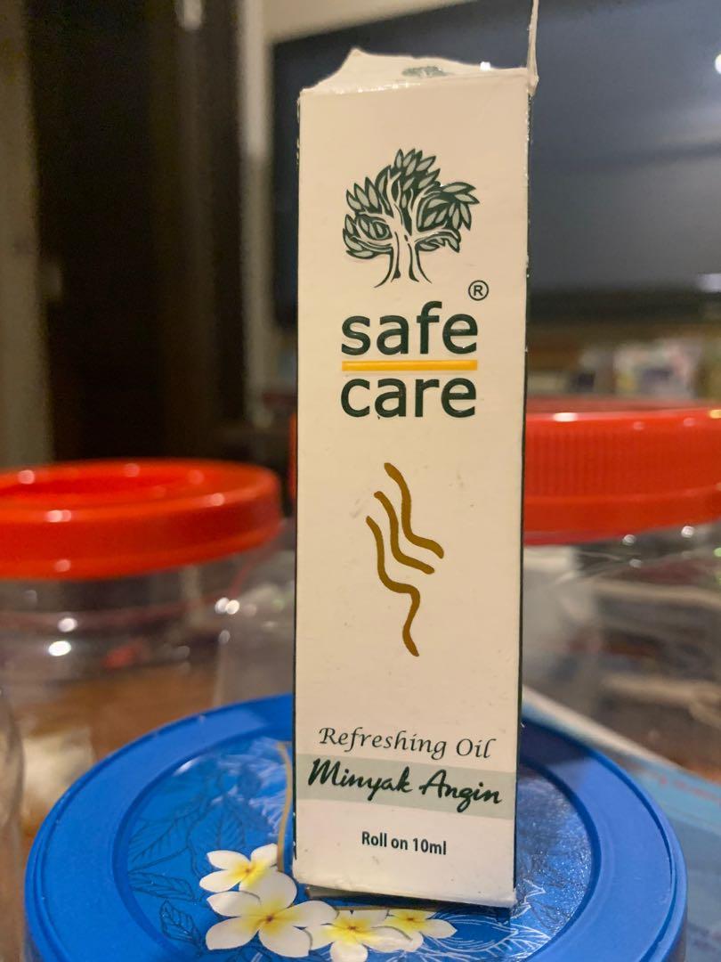 Safe Care Refreshing oil minyak angin (4 x 10ml), Beauty & Personal