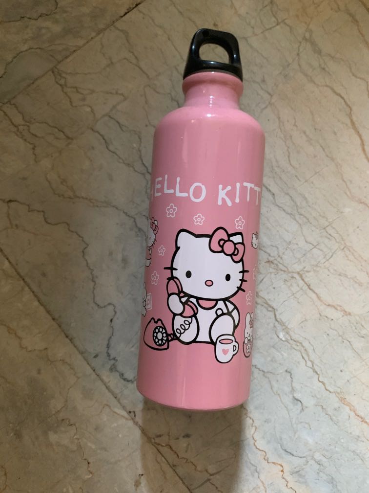 Sanrio Hello Kitty Thermos Water Bottle, Furniture & Home Living