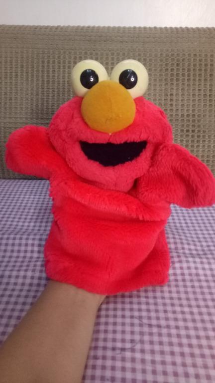 Sesame St. Elmo Character Puppet Interactive Toy, Babies & Kids, Infant ...