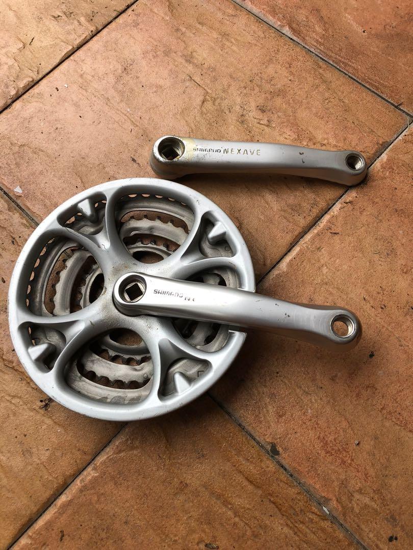 Shimano nexave on sale crankset