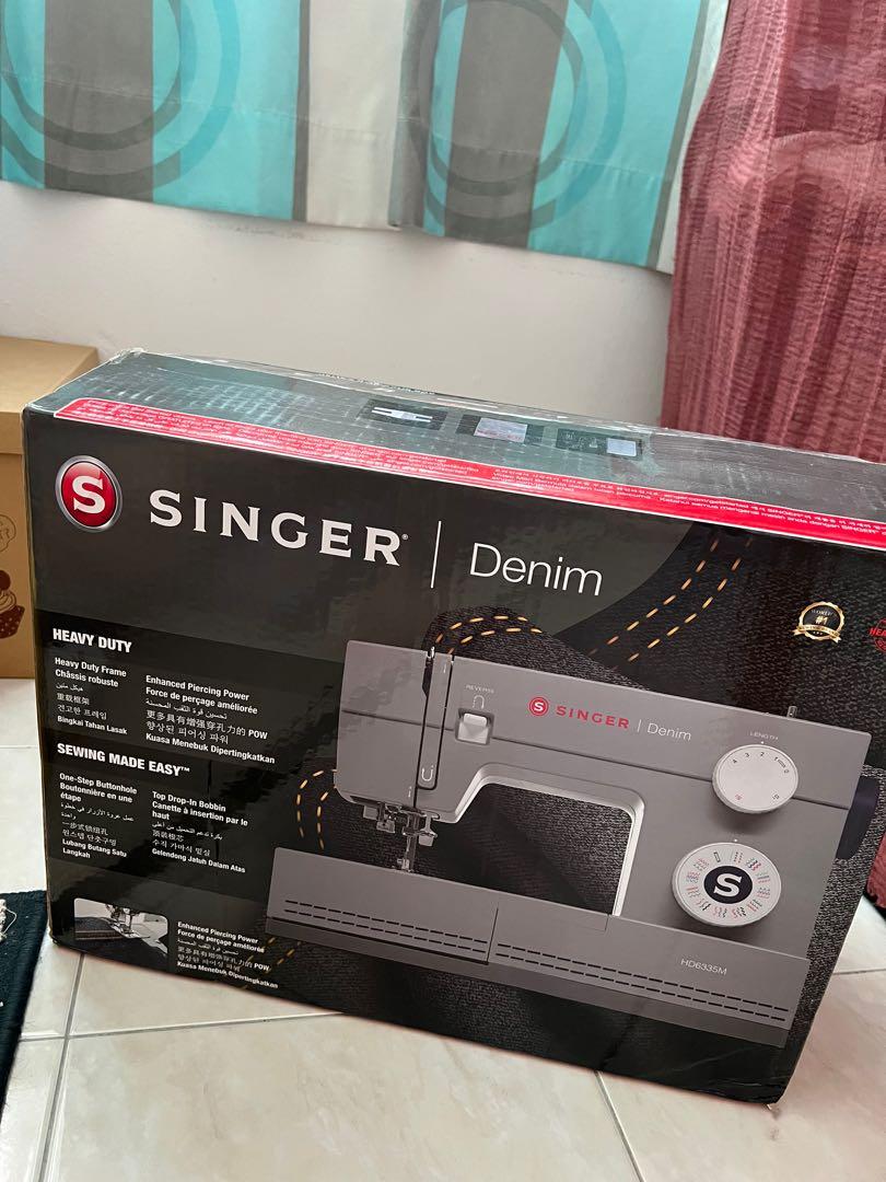 Singer Heavy Duty Denim Sewing Machine HD6335M, Hobbies & Toys