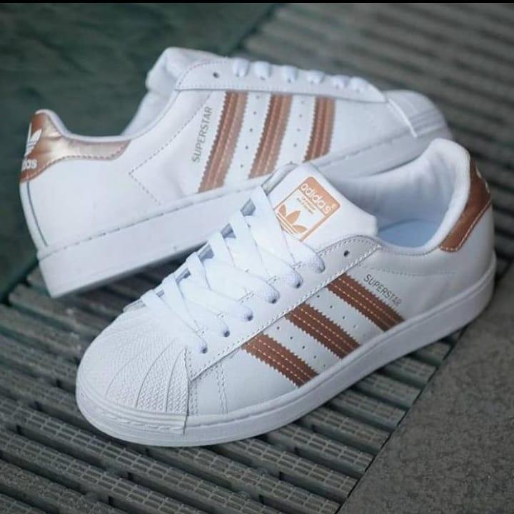 Sneakers Adidas Superstar Foundation Pack White Rose Gold Not Nike