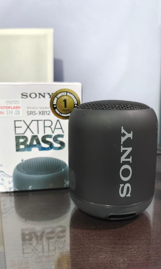 Sony xb12 extra bass portable sale bluetooth speaker