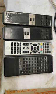 Sony/kenwood  remote control lot sale