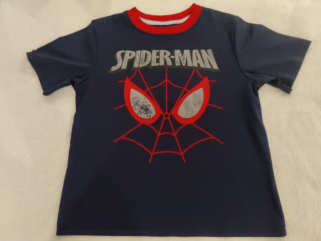 Spiderman dri fit shirt, Babies & Kids, Babies & Kids Fashion on Carousell