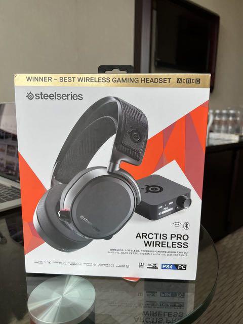 Steelseries Arctic Pro Wireless Gaming Headset Audio Headphones