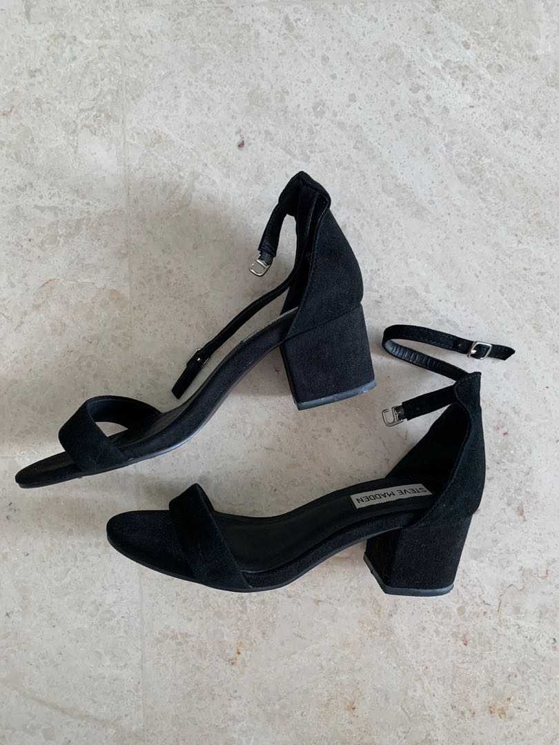 Steve madden irenee black suede best sale