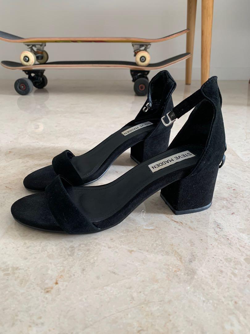 Steve madden hot sale irenee black suede