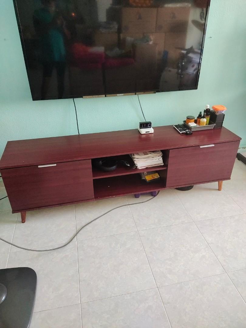 Super King bed , tv console, multi tier drawer, Furniture & Home Living