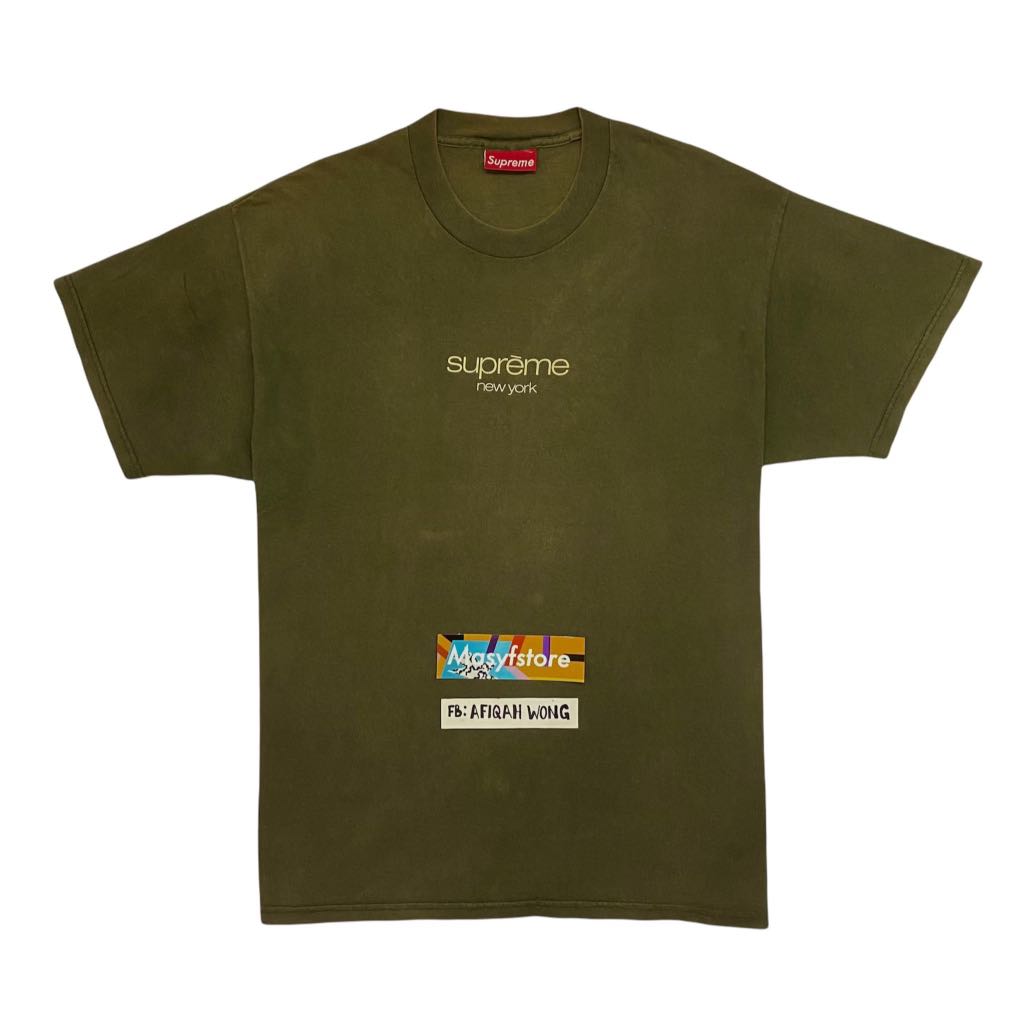 supreme classic logo tee