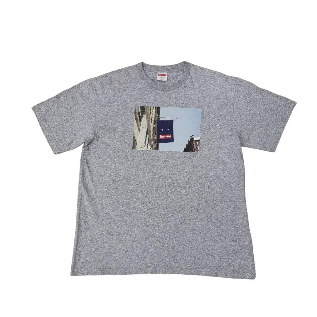supreme banner tee