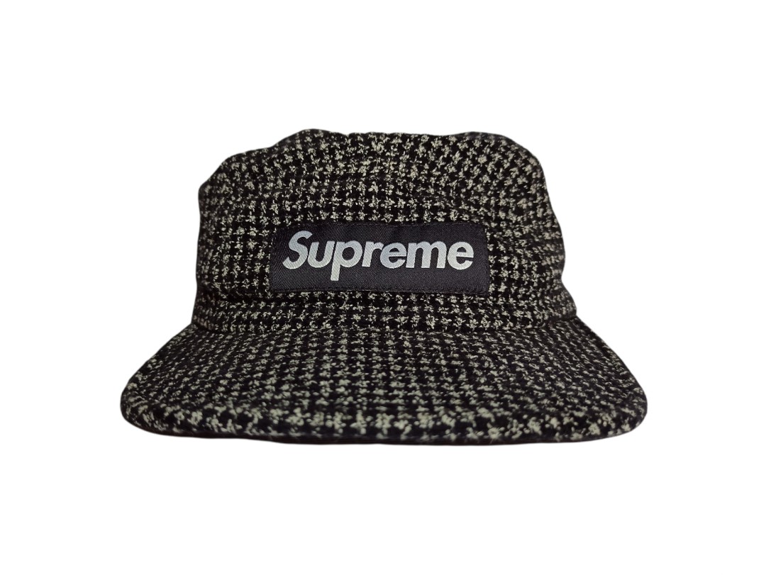 Supreme houndstooth hat clearance