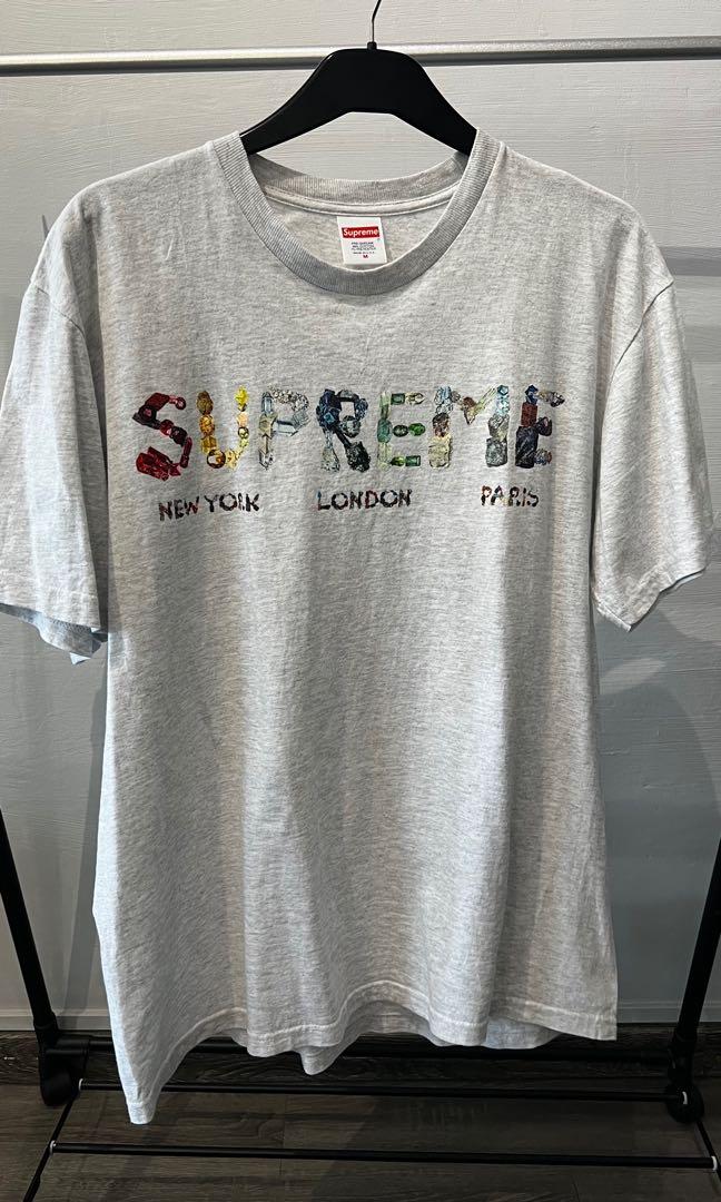 Supreme crystals tee top