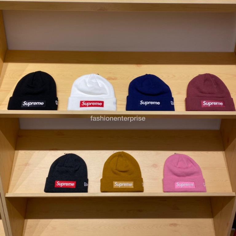 Supreme FW21 New Era Box Logo Beanie Men s Fashion Watches