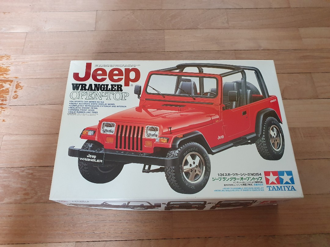 Tamiya 1/24 Jeep Wrangler Open Top 