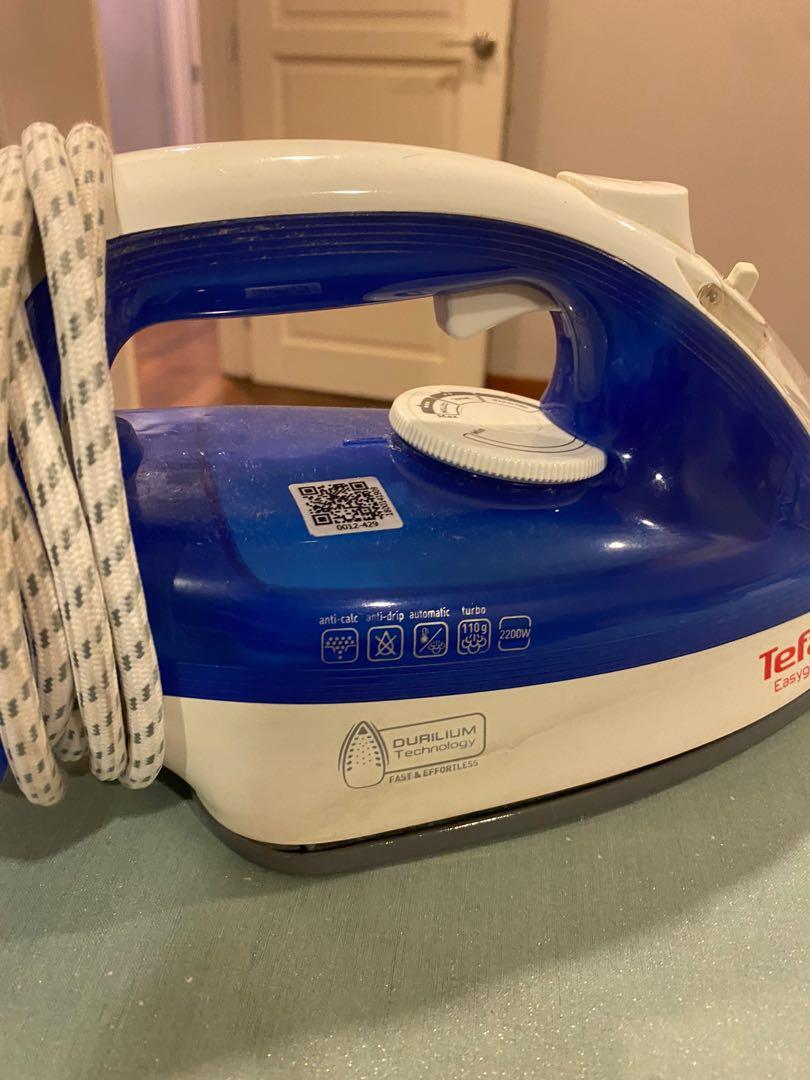 Tefal easygliss Iron and ironing board, Furniture & Home Living, Home