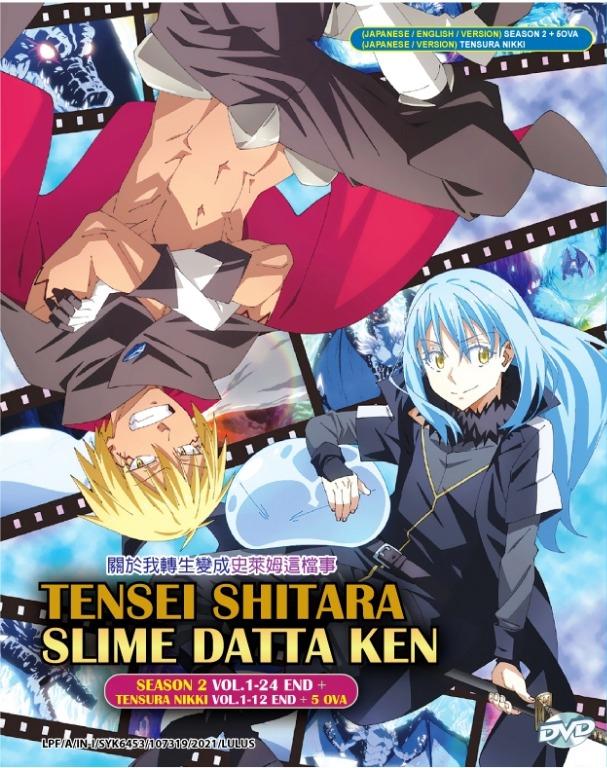 TENSEI SHITARA SLIME DATTA KEN, TV+OVAs, English Audio!, 7 DVDs (GM0620)