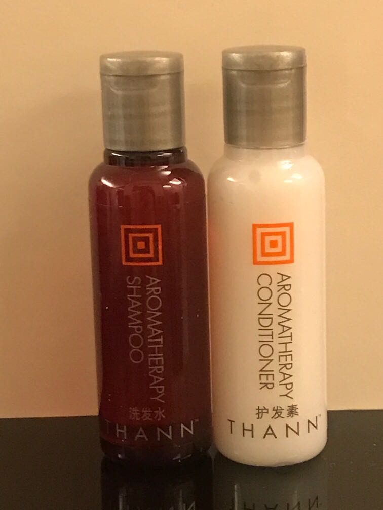 Thann aromatic wood shampoo / conditioner x 12 sets, 美容＆化妝品, 頭髮護理, 沐浴