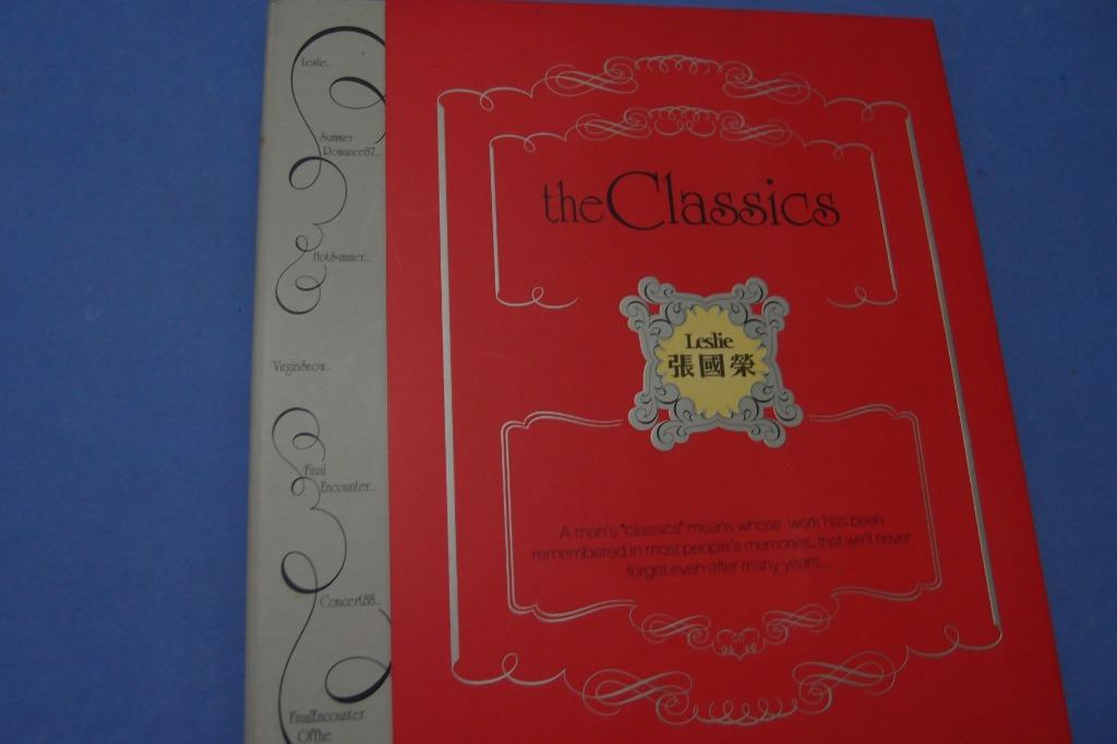 The Classics Leslie 張國榮CD ( 已拆封), 興趣及遊戲, 音樂、樂器