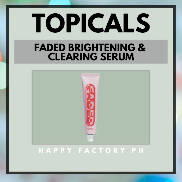 Topicals Brightening & Clearing Serum Faded 50 ml, Beauty & Personal Care, Bath & Body, Body